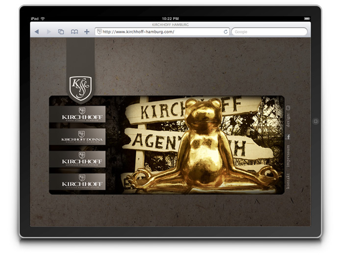 KIRCHHOFF Hamburg | Web Design