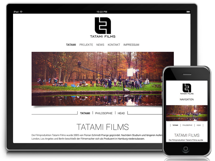 TatamiFilms | Web Design